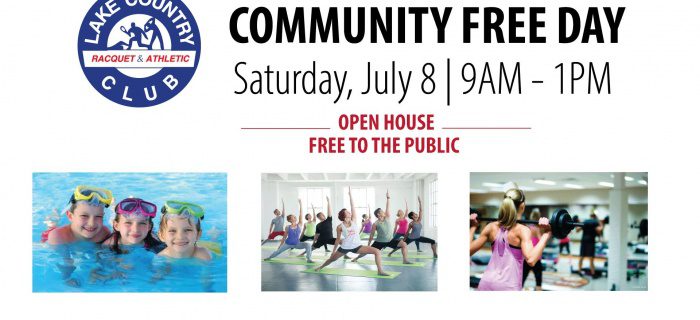 Community Free Day! | Lake Country Racquet and Athletic Club