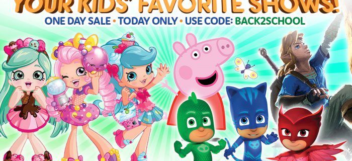 Your Kids’ Favorite Shows | ONE DAY BACK TO SCHOOL SALE