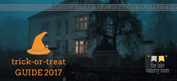 2017 Trick-or-Treating in the Lake Country area