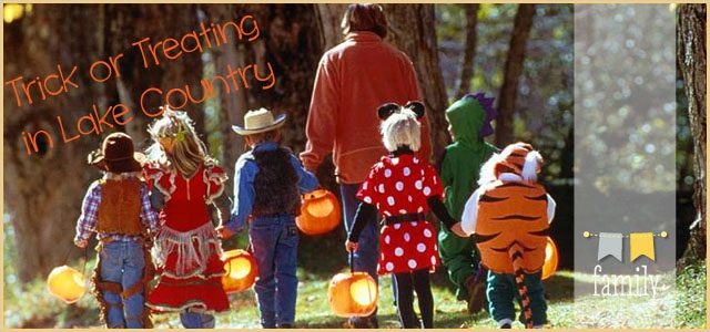 Trick-or-Treating in the lake country area!