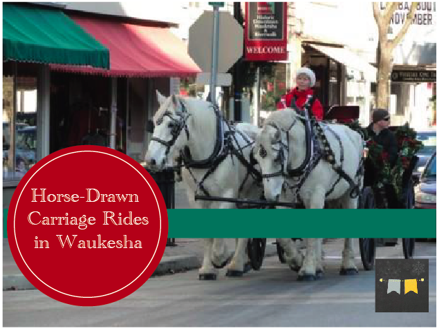 Horse Drawn Carriage Rides in Downtown Waukesha
