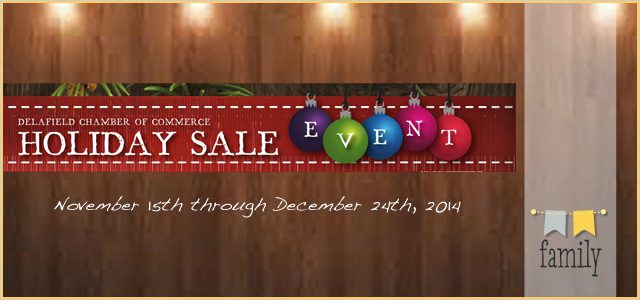 Holiday Sale Event in Downtown Delafield
