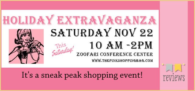 The Pink Shopping Bag Holiday Extravaganza! It's a sneak peak shopping event! • The Lake Country Mom