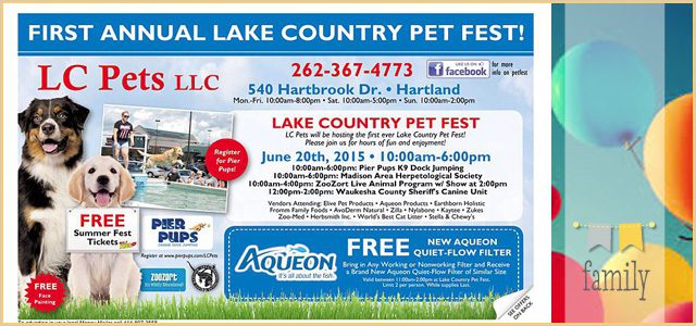 Lake Country Pest Fest on 6/20/15 in Hartland, WI, FREE Admission! • The Lake Country Mom