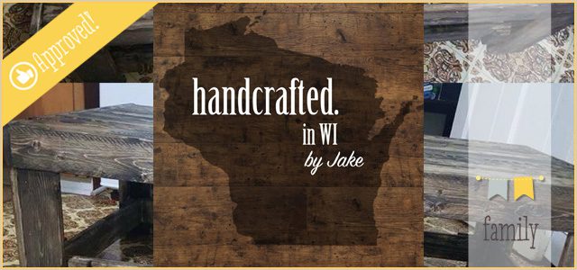 handcrafted. by Jake | Rustic tables + wine racks