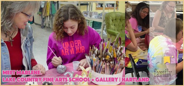 Meet Marlene. Owner of Lake Country Fine Arts School + Gallery | Hartland