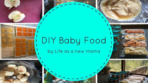 DIY Baby Food Recipe by Life as a new mama • The Lake Country Mom