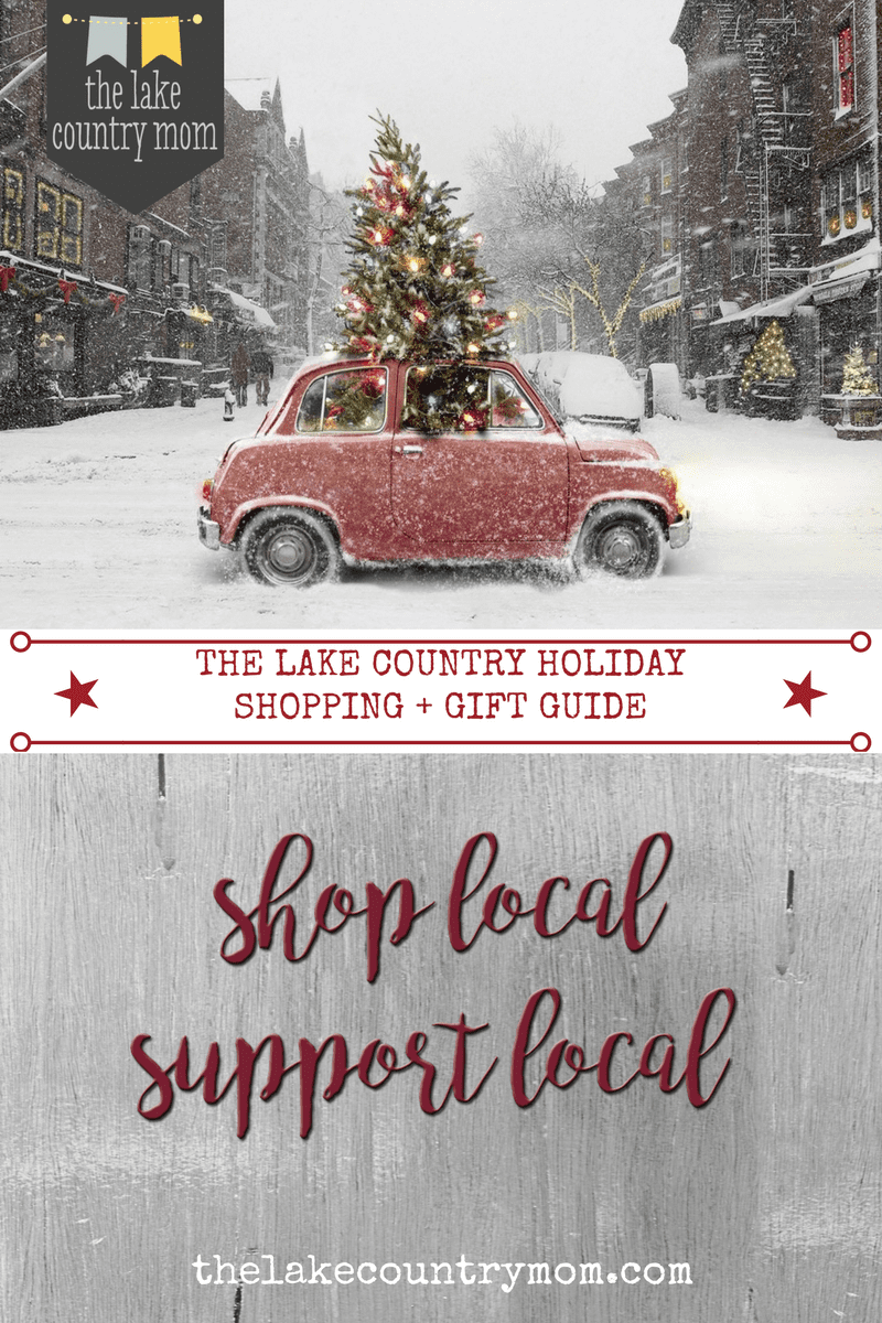 Lake Country Holiday Shopping + Gift Guide 2016