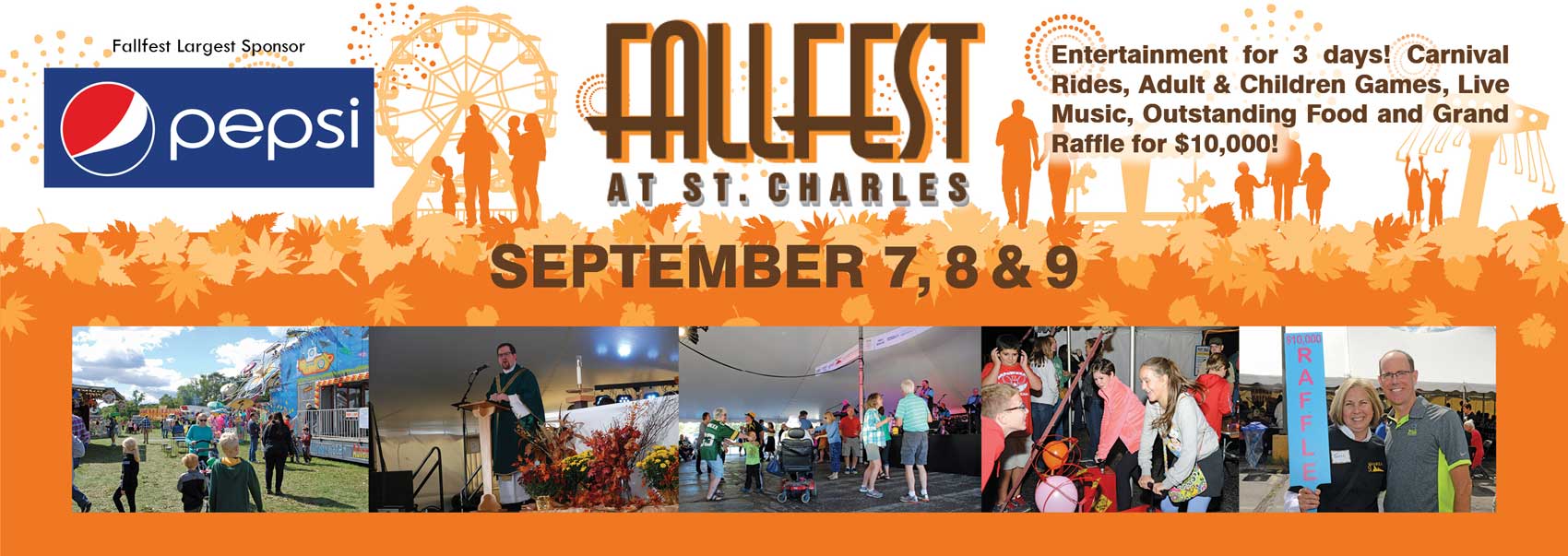 a three day festival : FallFest at St. Charles