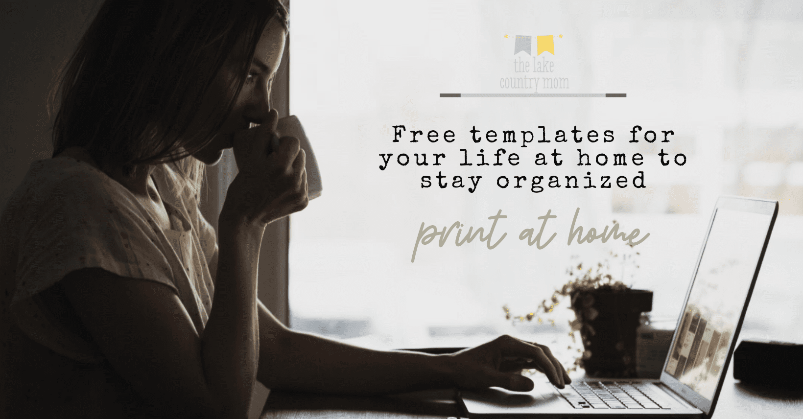 Free templates for your life at home to stay organized