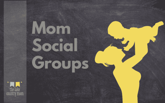 Mom and kid groups in lake country